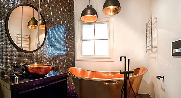 Copper Apron Bath
